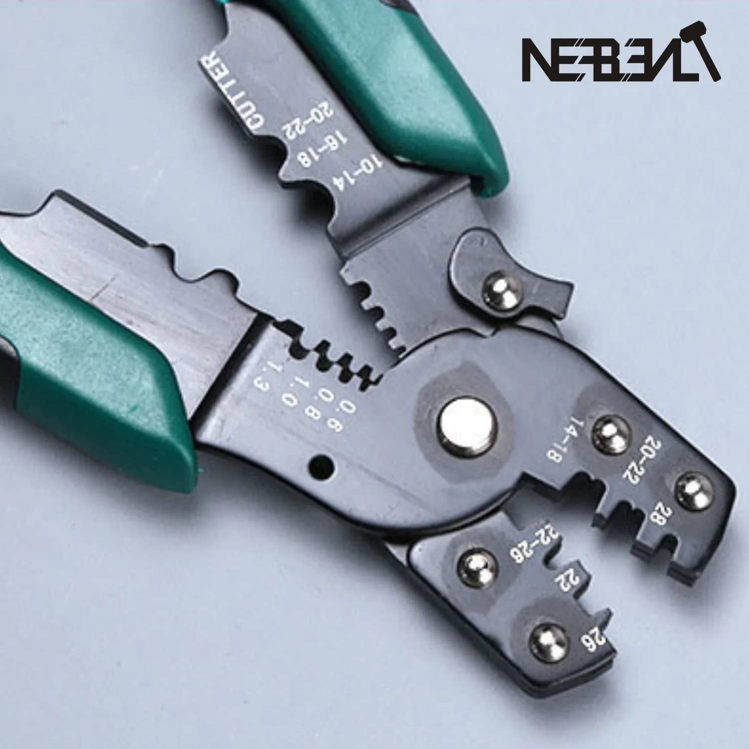 EUROP STYLE Crimping Tool Crimping Plier Wire Stripper Cutter Crimper WireTool 10-26AWG Quadrilateral Tube Bootlace Terminal