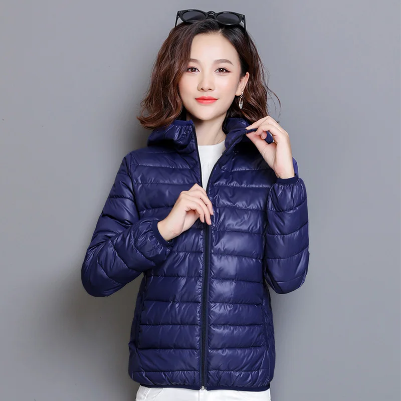 

fashion Women Winter new Casual Hooded Keep warm Coats Slim Plus Size XXXL Candy Color Cotton Jacket Female