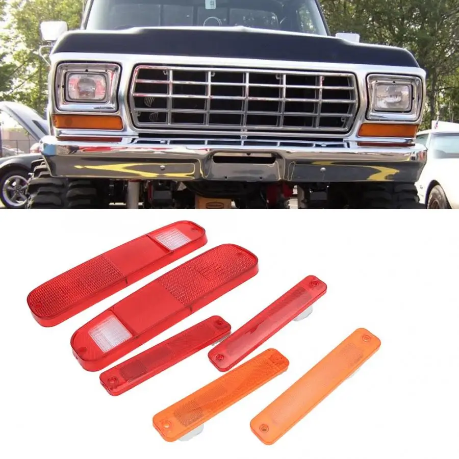 6 шт. Автомобильный задний фонарь грузовик боковой комплект брызговиков подходит для Ford ecoline Van's 75-91 Truck's 73-79 Bronco's 78-79