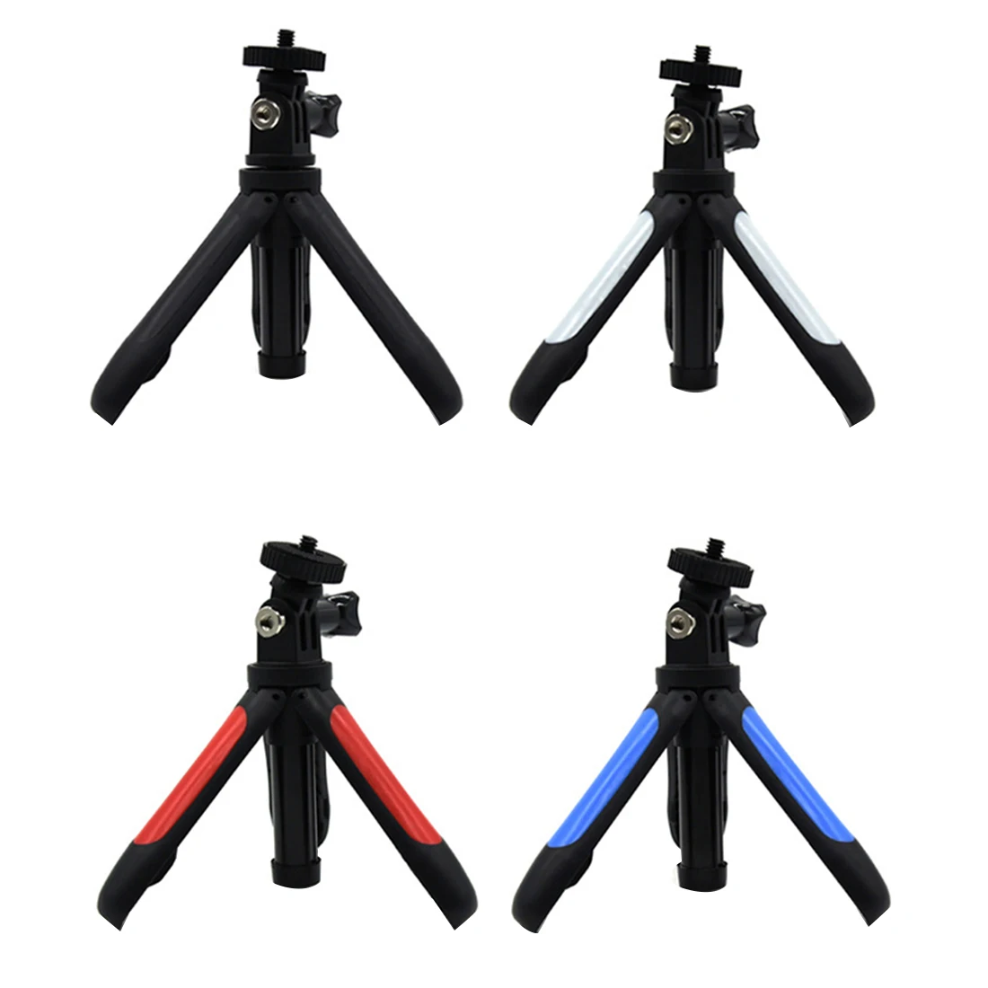 Mini Protable Tripod Extension Pole Handheld Monopod Pole Hand Grip Selfie Stick Mount for Gopro Hero 8 7 YI Osmo Action Camera-1