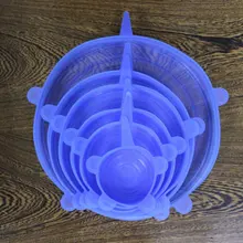 Многоразовая эластичная силиконовая обертка, Эластичные крышки, силиконовая растягивающаяся Крышка для еды, растягивающаяся Крышка для еды