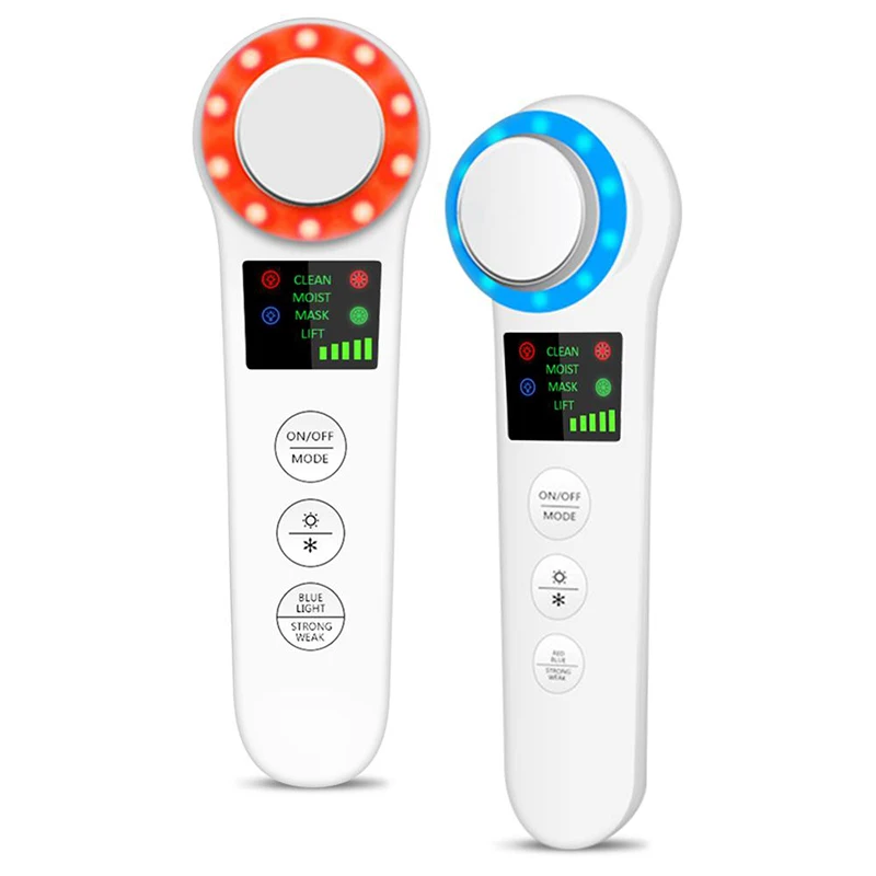 EMS Beauty Instrument LED Photon Light Therapy Facial Skin Care Tool Device Face Lifting Tighten ems 3