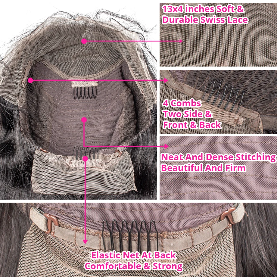 Парик из натуральных бразильских человеческих волос 30 дюймов full hd|wigs free shipping|wig with