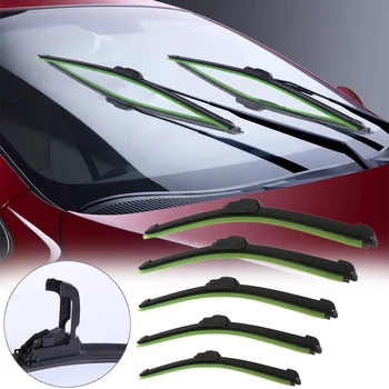 

Universal U-type Soft windscreen wipers Frameless Bracketless Rubber Car Windshield Wiper Blade 14'' 16'' 18'' 20'' 22'' 24''