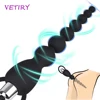 Long Anal Bead Vibrator Butt Plug Prostate Massager Sex Toys for Women Men Masturbation Dildo Vibrator Clitoris Stimulator 1