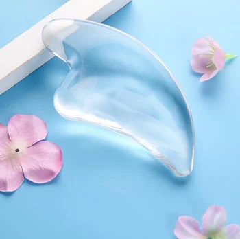 

1pc crystal scraping board face body Gua Sha Massage Tools health care Slimming Anti-wrinkle Board acupoint stick