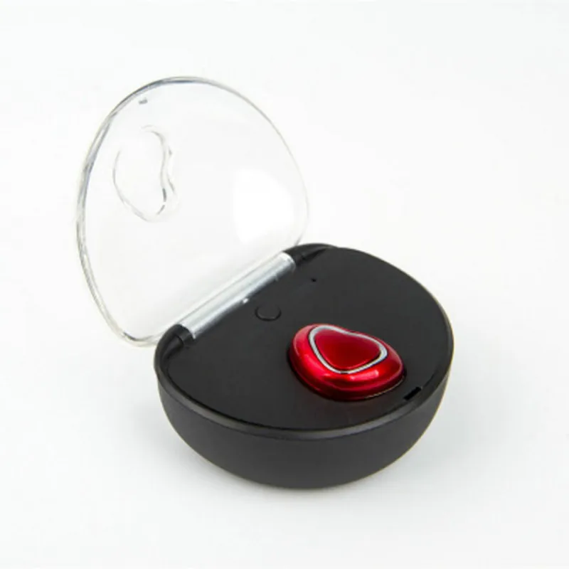 Mini Invisible Headset X7 TWS Earphone Ultra Small Wireless Charging with Charging Bin Single Blue tooth Headset for iphone