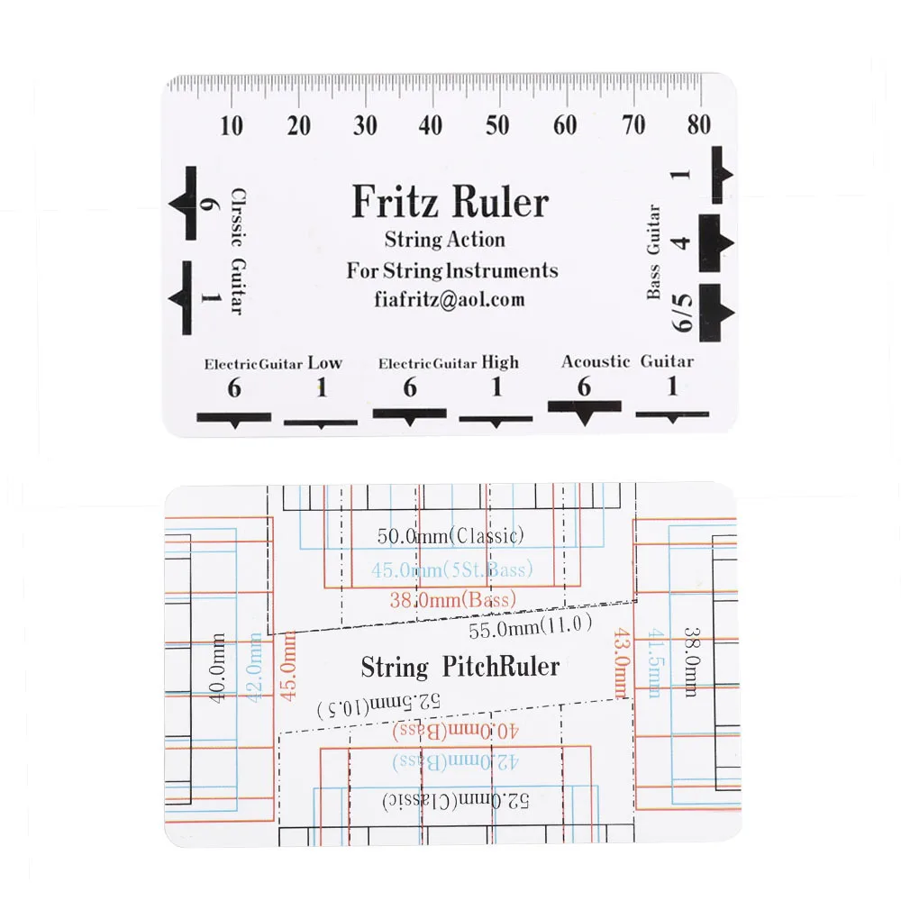Guitar Bass String Action Gauge 1