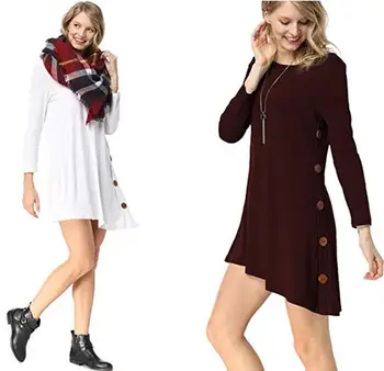 

Maternity Long Sleeve Button Tops Blouse Dress Clothes for Pregnant Women Short Dress Vestidos Pregnancy Clothing Plus Size