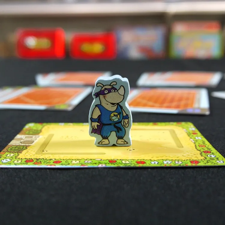Высококачественные 2 5 игроков забавные карточки Игры Супер Rhino настольная игра
