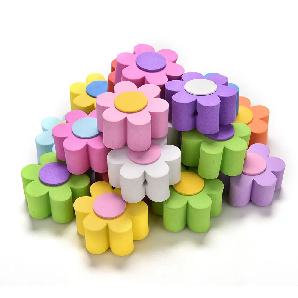 5cm Lovely Eva Flower Decorative Car Antenna Topper Balls Car Styling