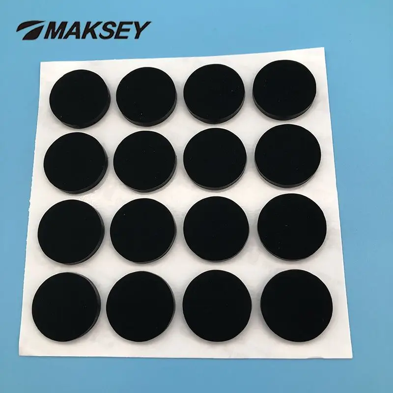 MAKSEY Sticky Nylon Shock Absorber Sheet Self Adhesive Anti Slip Flat