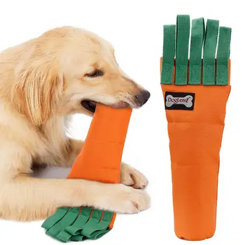 

puppy toys Dog toy carrot IQ training toy vocal filling dog toy recyclable cloth cover juguetes perro brinquedo cachorro