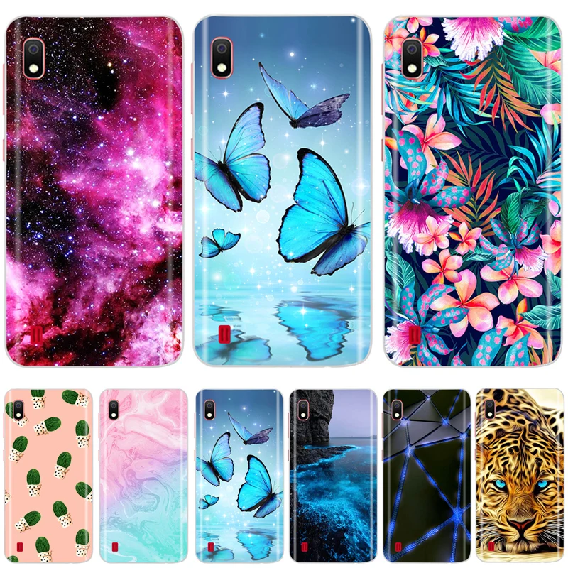 Silicone Case For Samsung Galaxy A10 2019 Soft TPU Back Cover Coque A 10 SM-A105F A105 A105F Phone Cases | Мобильные телефоны и