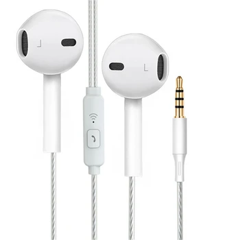 

High Bass Headsets 3.5mm Stereo In-Ear Wired Gaming Earphone With Microphone Universal Music Earphone for Android Mobile Phone
