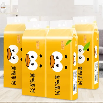 

12pcs Roll Toilet Tissue Paper Home Bath Toilet Roll Tissue Roll Thickened Household Paper 4 Ply Bamboo Pulp Papel Higienico