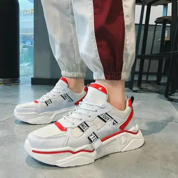 

Brand New Running Shoes For Men Mesh Breathable Wear-resistant 2019 Male Comfortable Sneakers C32-47