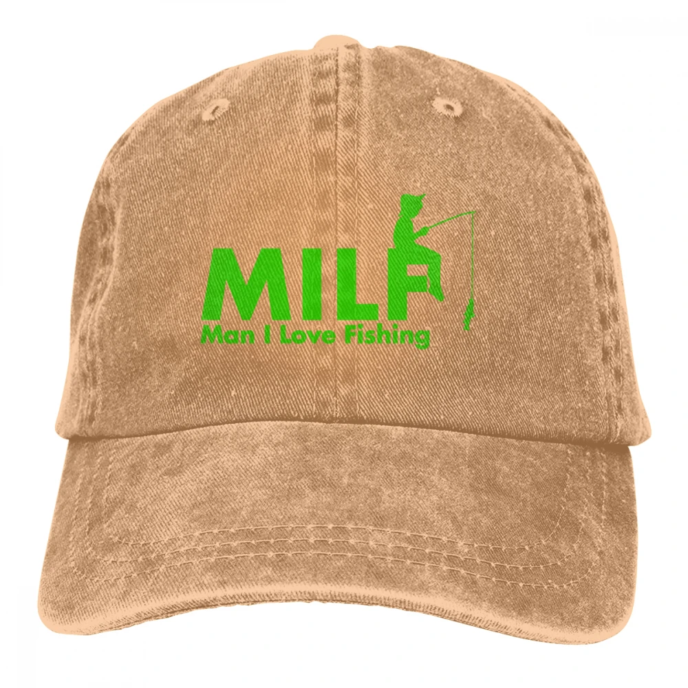 ИФОМ человек I Love Fishing Fish Casquette черный унисекс Мужские Женские джинсовые бейсболка с ремешком кепки Регулируемая шляпа для гольфа папа - Цвет: Хаки