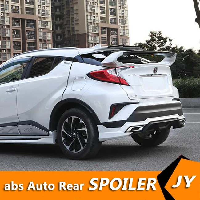 Спойлер на крышу для TOYOTA CHR 2018 2019 годов спойлер FD2 высококачественный материал ABS