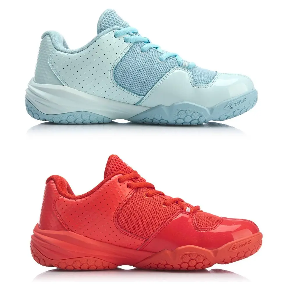 Li-Ning Women ACCELERATIONV3 Badminton Shoes PAVTRAC Wearable Support LiNing Cushion Comfort Sport Shoes Sneakers AYTP044 OND19
