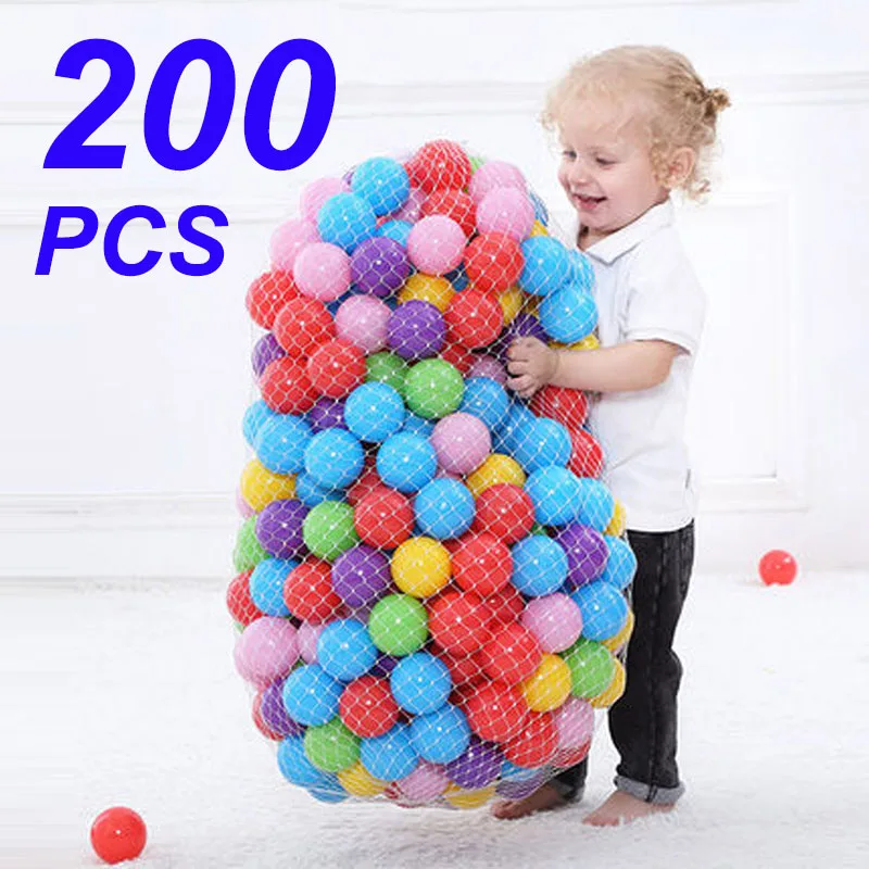 200 шт. цветные Пластиковые Мячи для бассейна диаметр 5 см | Игрушки и хобби
