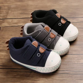 

Casual Baby Boy Canvas Animal Cartoon Print Cute Casual Comfortable Soft Bottom Toddler Shoes New Arrival