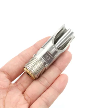 

1PCS Thickening Pig Stainless Steel Drinking Bowls For Bibcock Pig Faucet Pig Mouthpiece Pig Farming Equipment