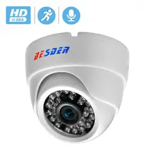 Besder H.265 HI3516E+ 1/2. 8 ''SONY IMX307 IP камера Аудио Full HD Крытый ИК ночного купола видео камера Аудио движения оповещения P2P RTSP