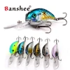 Banshee 50mm 10g ronda Bill Crankbaits señuelo para pesca de lubina Wobbler cebo de pesca buceo Crankbaits señuelo Wobbler ► Foto 1/6