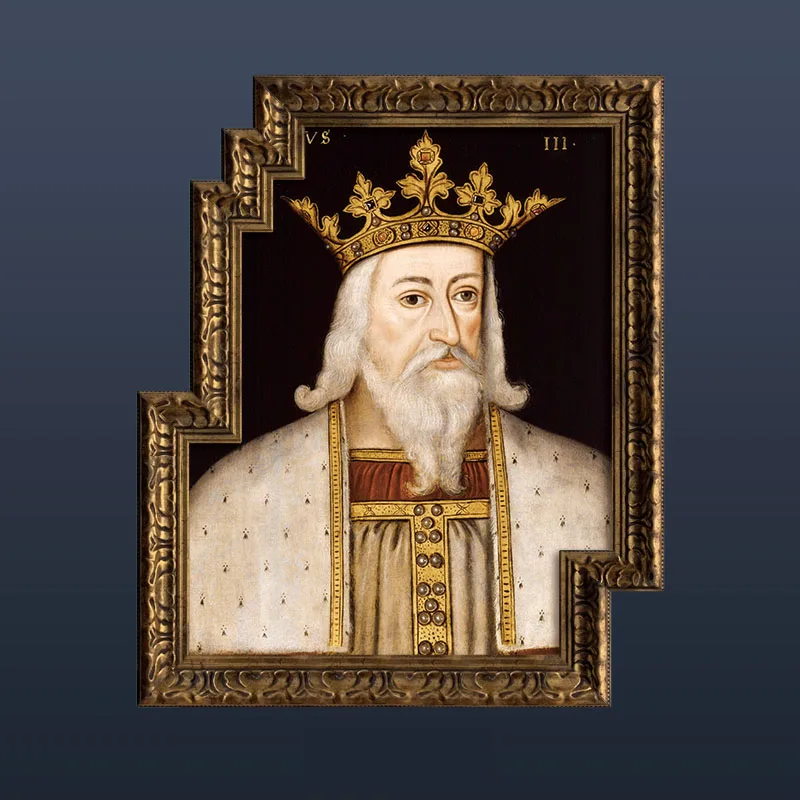 Home Decoration Accessorise Retro King Character Irregular Picture Frame 50X60cm Decor For Living Room Office Hotel Wall Hanging | Дом и сад