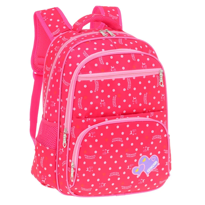 

Children's school bag college wind student handbag nylon waterproof children backpack teen girl corrective backpack