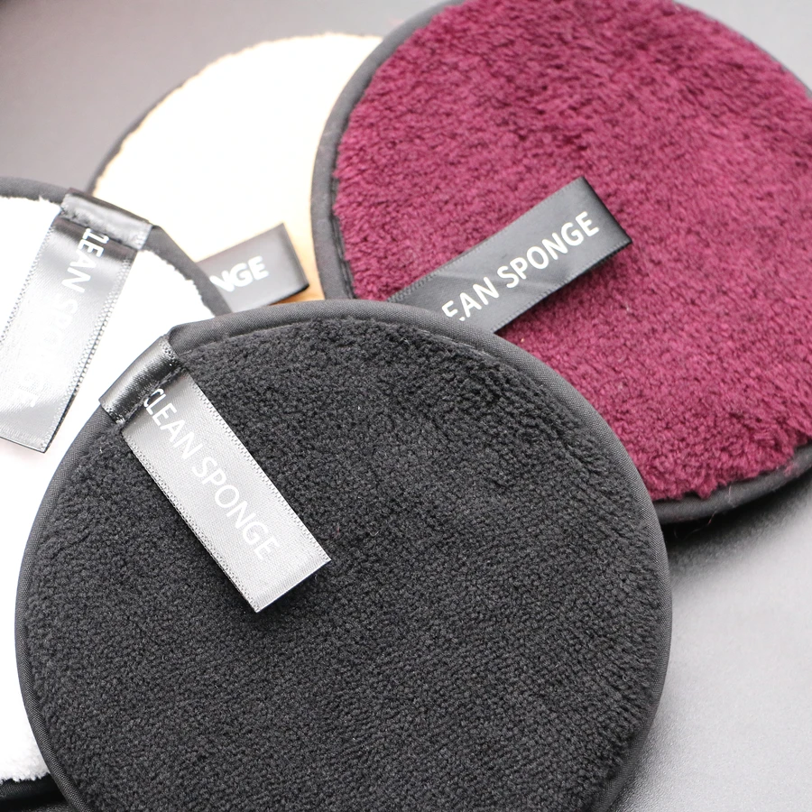 Reusable Cotton Makeup Remover Pads with Bag