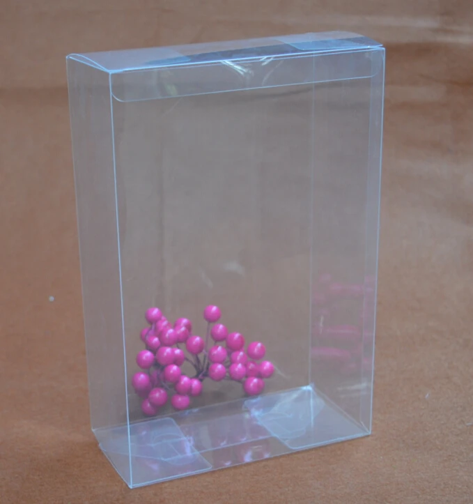 

9*9*27cm 50PCS PVC Clear Display Packing Model Box Transparent Packaging Bottle Box Jewelry Craft Gift Packing Box