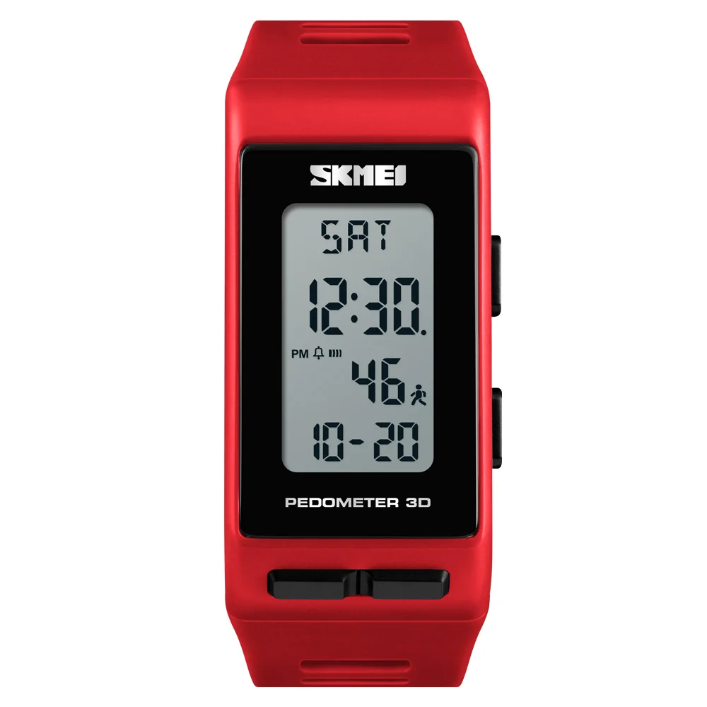 

SKMEI Outdoor Sports Watch For Womem Casual Personality Pedometer Calories LED Display Waterproof Digital Watches Clock Reloj