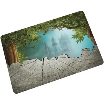 

Simple Cartoon Cat Design Non-slip Floor Mat Home Decor Door Mat Kitchen Flannel Carpet