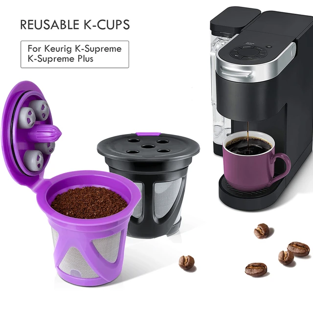 Reusable K Cups Coffee Filter Capsule Pod Compatable with Ninja CFP201  CFP301 Dual Brew Pro Machine Stainless Steel - AliExpress