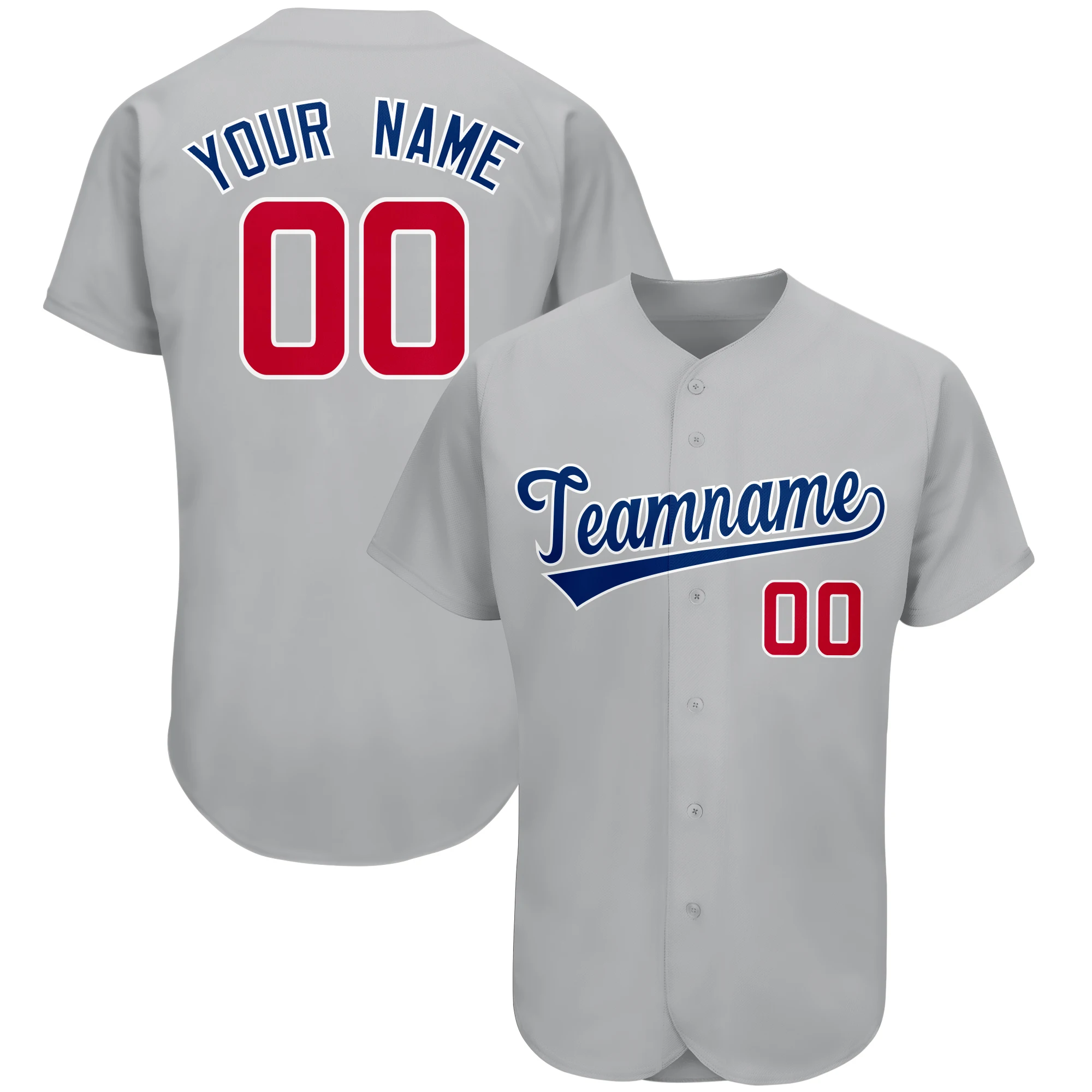 Personalized Baseball Shirt Sublimation Printed Team Name Number Baseball Jersey Softball Game Training Shirt Men/Youth