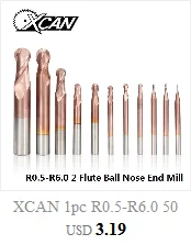 XCAN 1 шт. 45/60 градусов 10/14/18/20/25/30/32/35 мм HSS ласточкин хвост фрезы Straigh Концевая фреза ЧПУ фрезы концевой фрезы