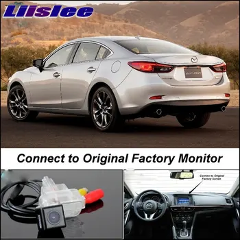 

LiisLee Car Reversing Camera Connect Original Factory Screen Monitor For Mazda 6 M6 Atenza GJ 2012~2016 Rear View back CAM