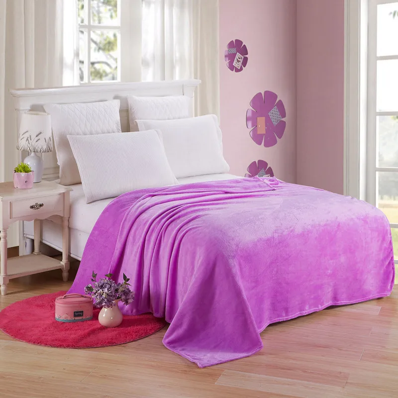 Супер мягкое теплое плотное одеяло из флиса, фланели для взрослых диван-кровать Манта фланелевые одеяла для путешествий большие новые