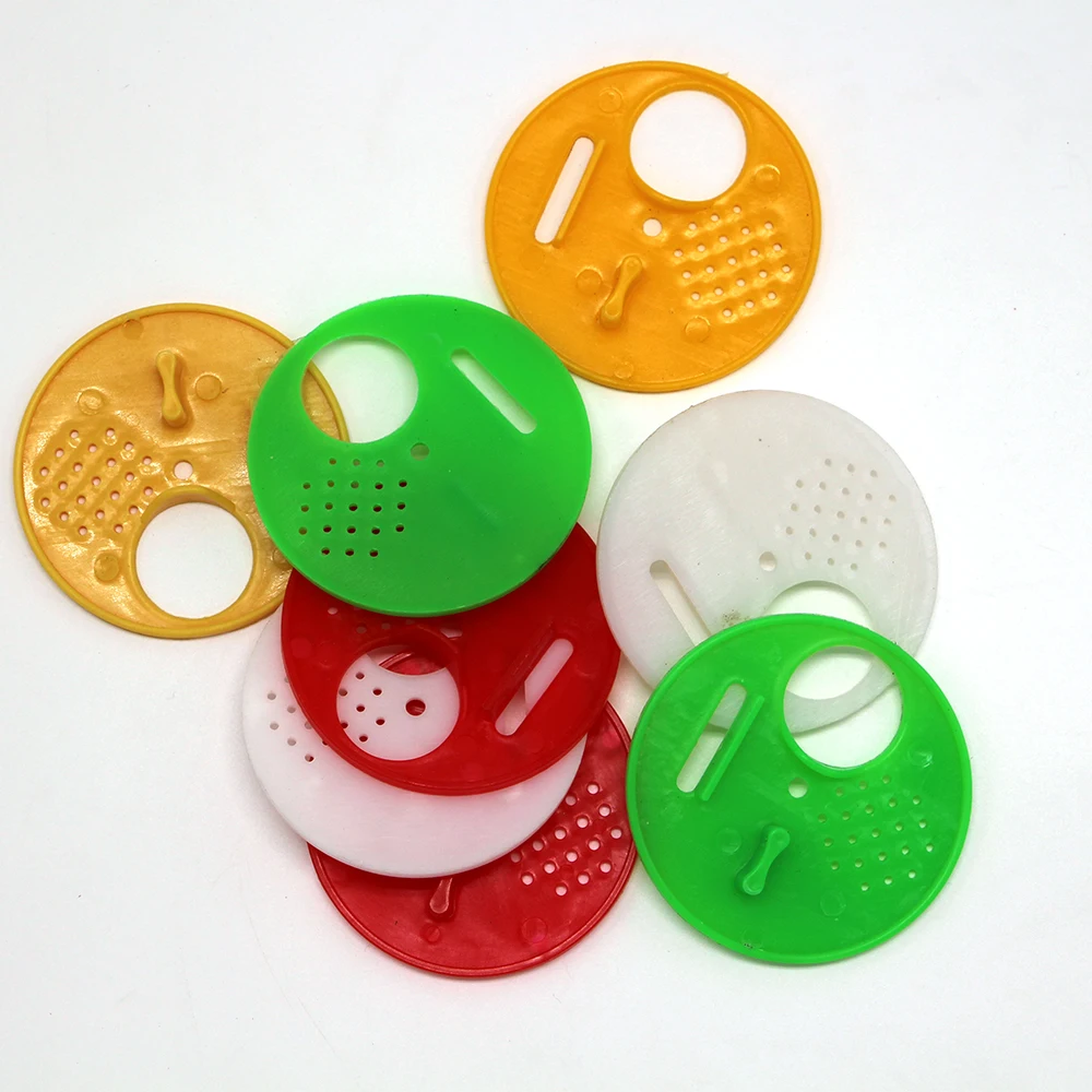 4Pcs Stainless Hive Entrance Beehive Nest Door Anti-run Beekeeping Tool