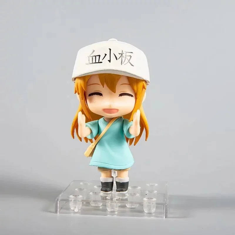 Hataraku saibou anime plaqueta kesshoban células no trabalho bonito 3  células no trabalho figura de ação brinquedos presente natal para crianças  meninas - AliExpress