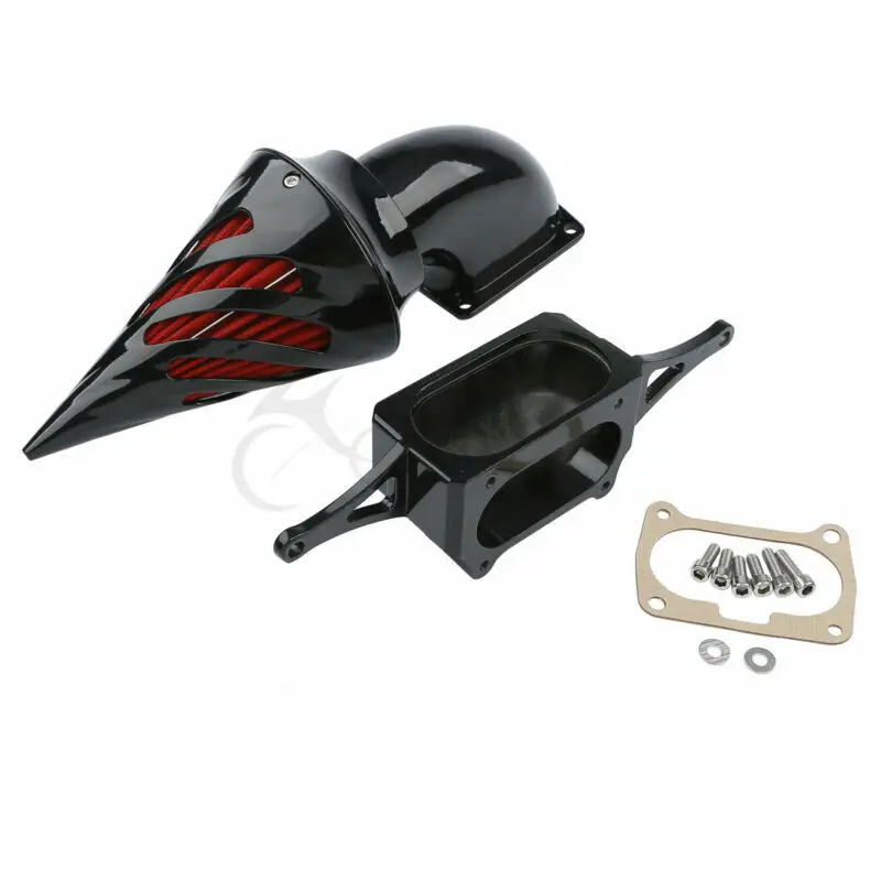 Мотоцикл воздухоочиститель наборы Впускной фильтр Blcack для Yamaha Roadstar XV1700PC Warrior 02-10 черный хром