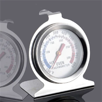 

Food Meat Temperature Meter Stand Up Dial Oven Thermometers Stainless Steel Large Kitchen Cooking Thermometers Baking Supplies