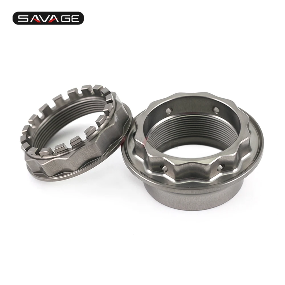Rear Wheel Axle Sprocket Flange Nut Set For MV Agusta F3 F4 Dragster 800 750 1078 Motorcycle Accessories CNC Titanium Assembly