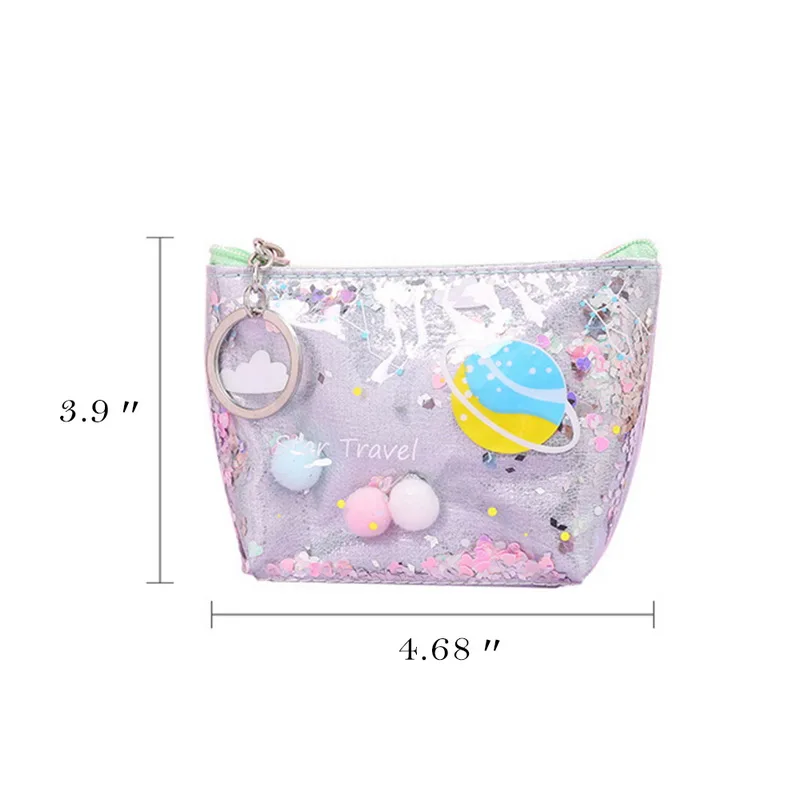 New Hot Sale Laser Design Transparent Travel Storage Bag Female Waterproof Jelly Bag PVC Cosmetic Bag For Female Makeup Bags