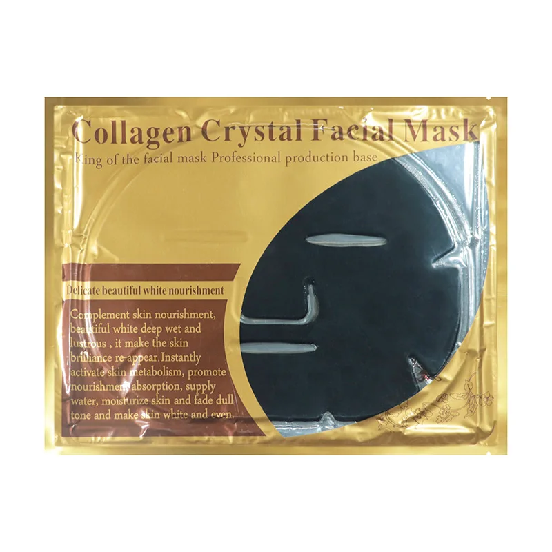 5 шт. маска для ухода за кожей лица коллагеновая Золотая маска Осветляющий, Увлажняющий маска для лица с кристаллами