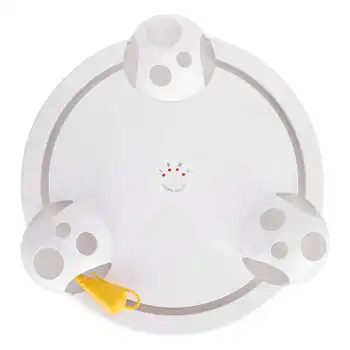 

cat toy Automatic Turntable Electric Cat Toy Smart Teasing Cat Game Spinning Turntable Cat Chasing Mouse Donut Shape Toy