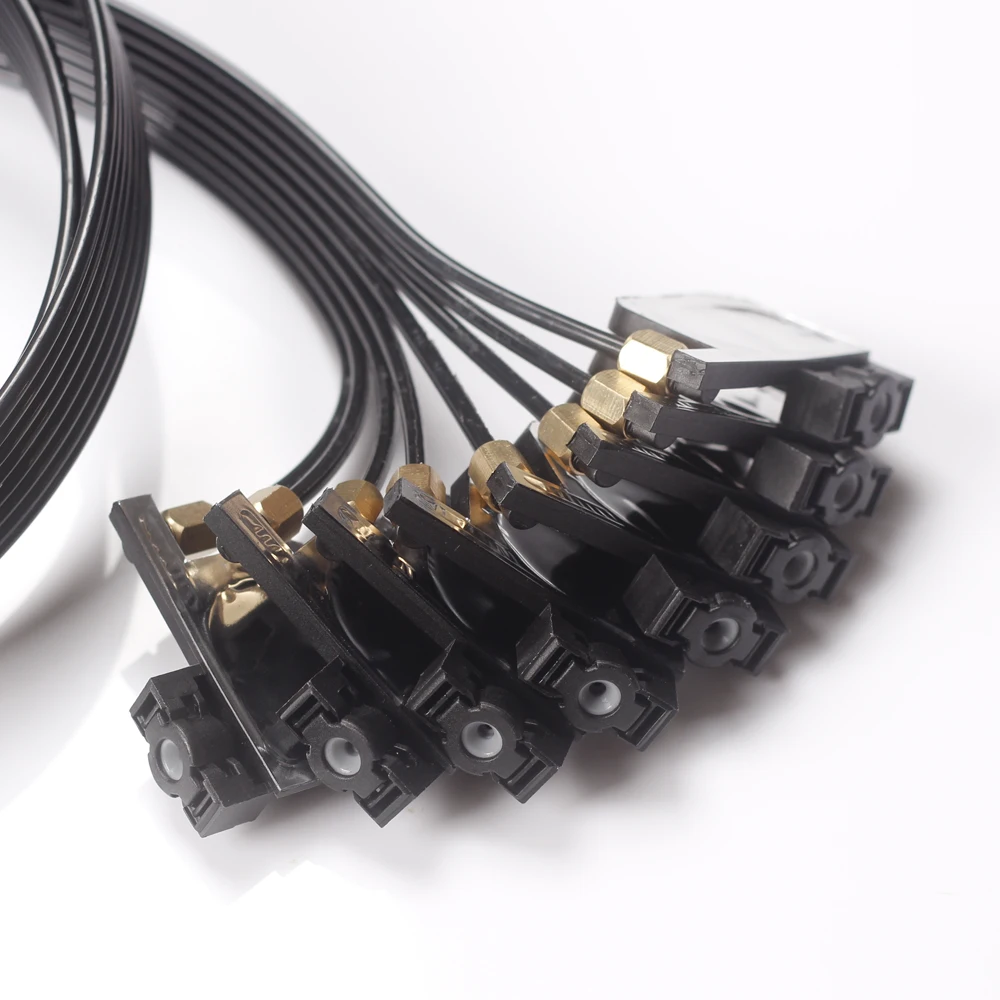

1 set of 8-row continuous ink supply system with dampers and screws for A3 UV printer Epson R2000 P400 R1800 flatbed printer