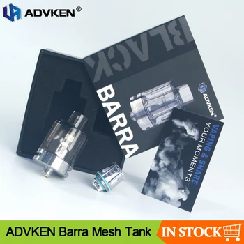 

ADVKEN Barra Mesh Vape Tank 24mm Diameter Top Refill Atomizer 0.16ohm 0.2ohm Mesh Coil E-cig Atomizer For 510